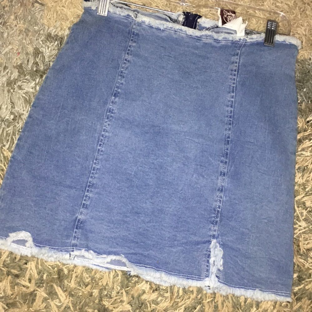 Clothes Compact Vintage Mini Denim Skirt L